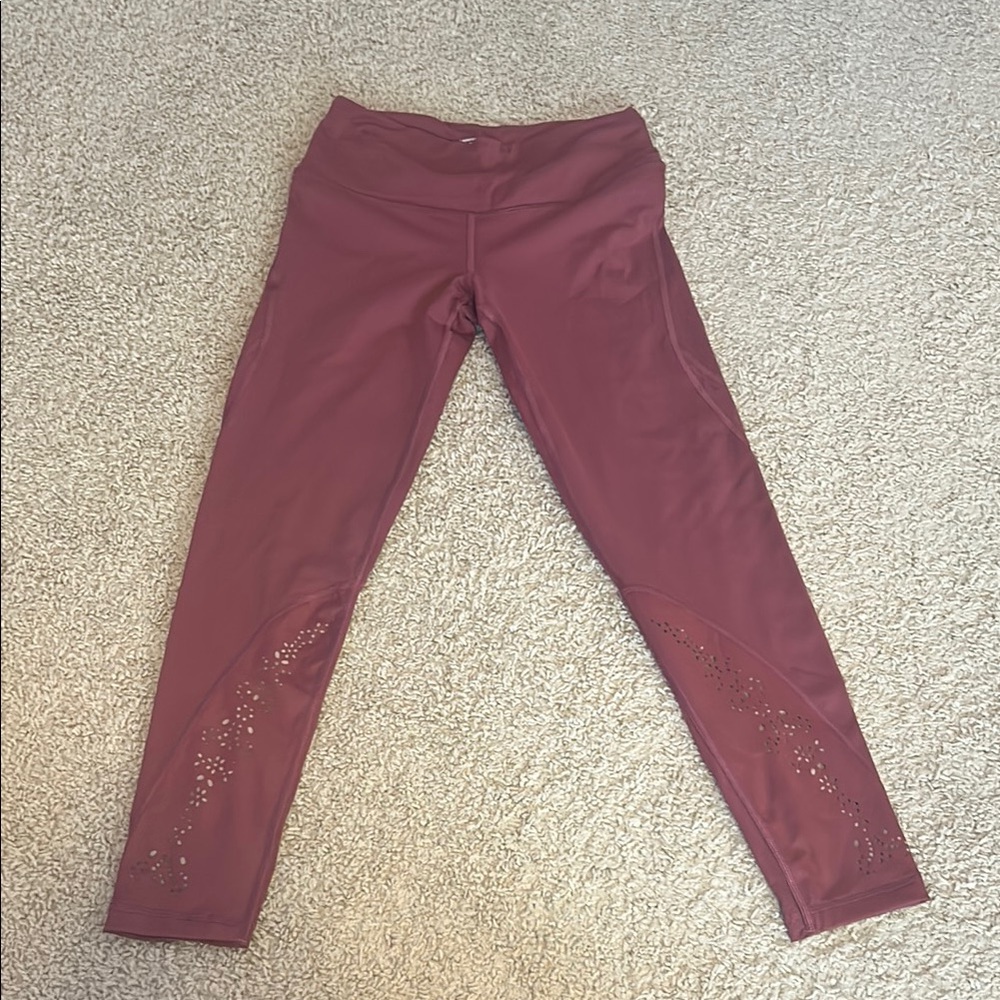 Victoria Sport Light Burgundy Leggings